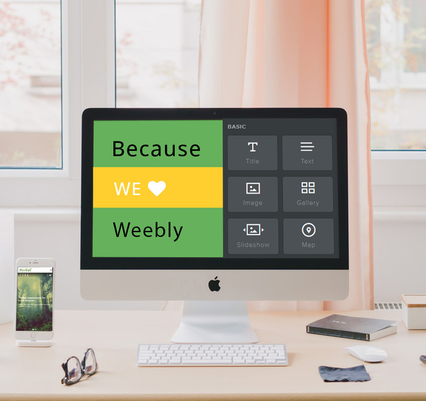 Because we love weebly - roomy themes